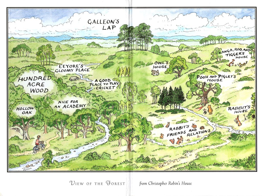 View of the Forest from Christopher Robin's House